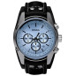 Montre Homme Fossil CH2564 - Collection  COACHMAN style Tendance avec cuir et acier - Mouvement Quartz - Chronographe