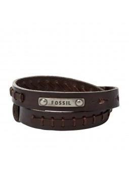 Bracelet Fossil Cuir marron Collection Jewelry JF87354040