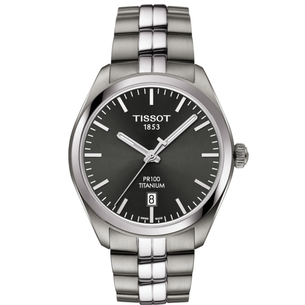 Montre Homme Tissot PR100 Titane T1014104406100