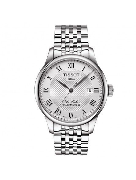 Montre Homme Tissot Le Locle Cadran Argenté - T0064071103300 Montre Homme Tissot Le Locle Cadran Argenté - T0064071103300