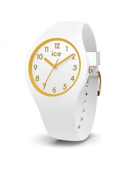 Ice Watch - Montre Femme, Ice Glam, Gold White, Small, 3H - Ref 014759