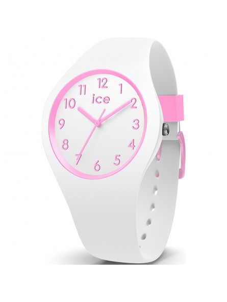 Ice Watch - Montre Femme, Ice Ola Kids, Candy white, Small, 3H - Ref 014426 Ice Watch - Montre Femme, Ice Ola Kids, Candy white, Small, 3H - Ref 014426