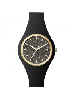 Ice Watch - Montre Femme, Ice Glitter, Black, Small, 3H - Ref 001349