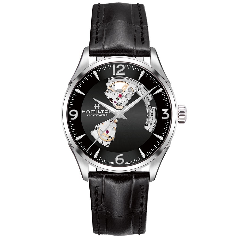 Montre Homme Hamilton jazzmaster open heart auto - H32705731