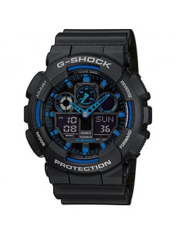 Montre Homme CASIO G-Shock Blue Trend Nacre - GA-100-1A2ER
