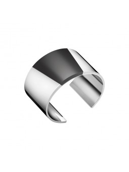 Bracelet Jonc en acier et pvd noir -Taille S Calvin Klein Femme KJ2ZAF29010S
