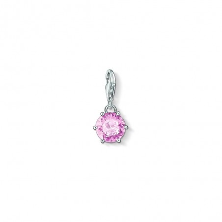 Charm cristal Rose en argent et Oxyde de zirconium Thomas Sabo 1112-048-9