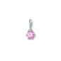 Charm cristal Rose en argent et Oxyde de zirconium Thomas Sabo 1112-048-9