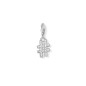 Charm Pendentif  hasht Argent  en argent 925/1000 et Oxyde de zirconium blanc 1249-051-14