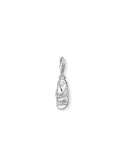 Charm Pendentif  chaussure  en argent 925/1000 et Oxyde de zirconium 1229-051-14