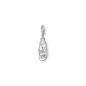 Charm Pendentif chaussure en argent 925/1000 et Oxyde de zirconium 1229-051-14 Charm Pendentif chaussure en argent 925/1000 et Oxyde de zirconium 1229-051-14