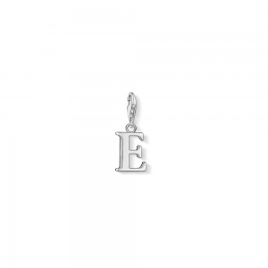 charm pendentif thomas sabo lettre e en