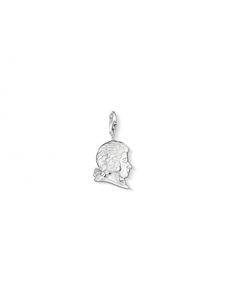 Charm Pendentif Thomas Sabo Mozart en argent 925/1000 -0270-001-12 Charm Pendentif Thomas Sabo Mozart en argent 925/1000 -0270-001-12