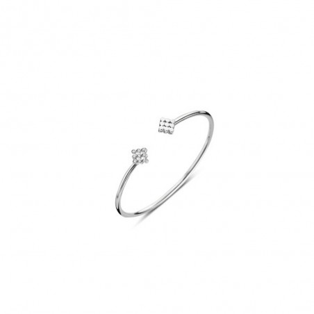 Bracelet Jonc pour Femme en argent et Oxyde de zirconium Naiomy B7R06
