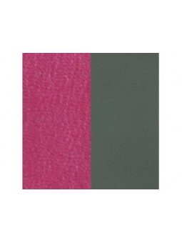 CUIR BAG 12MM Fuchsia/Kaki