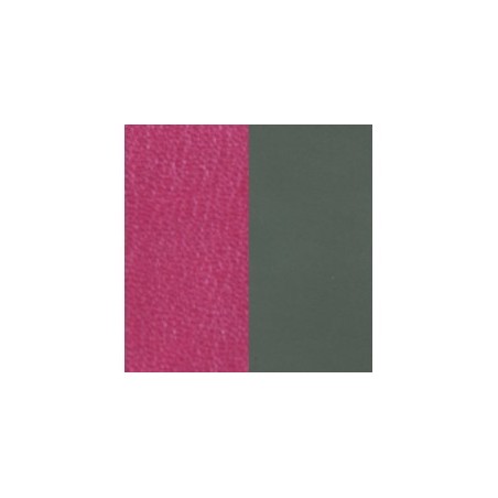 CUIR BAG 12MM Fuchsia/Kaki