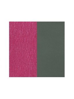 CUIR LG.25MM FUCHSIA/KAKI