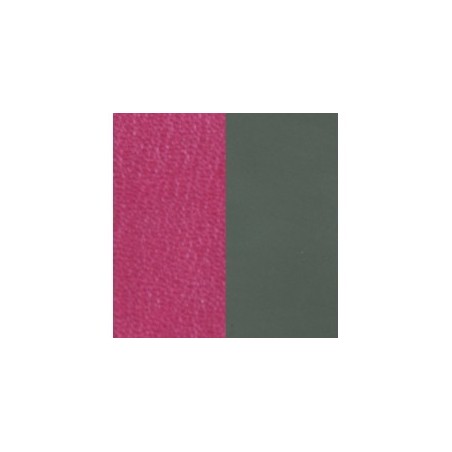 CUIR LG.25MM FUCHSIA/KAKI