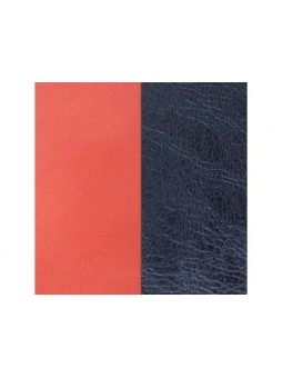 CUIR 14MM CORAIL/MARINE MétalL