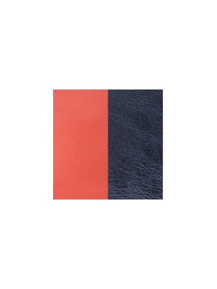 CUIR 14MM CORAIL/MARINE MétalL