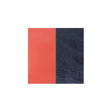 CUIR 14MM CORAIL/MARINE MétalL