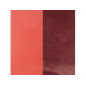 CUIR 14MM PRUNE VERNIS/CORAIL