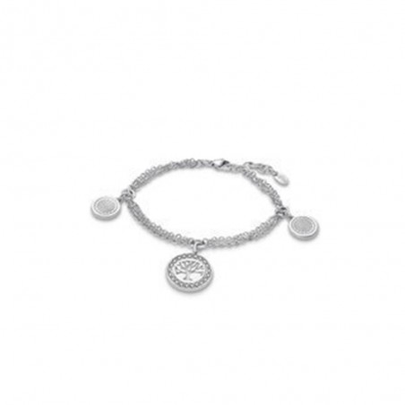 Bracelet Femme Lotus Style en acier et cristaux LS1869-2-1