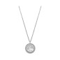 Collier Femme Lotus Style en acier et cristaux LS1869-1-1
