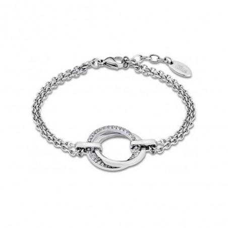Bracelet Femme Lotus Style en acier et cristaux LS1780-2-1