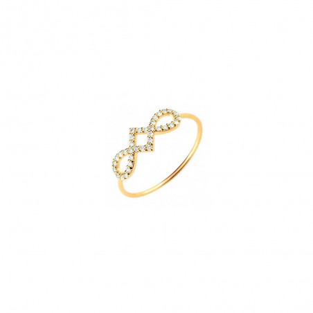 Bague Lore pour Femme en or jaune L0A08JZ