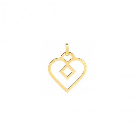 Pendentif coeur Lore pour Femme en or jaune L1A19J