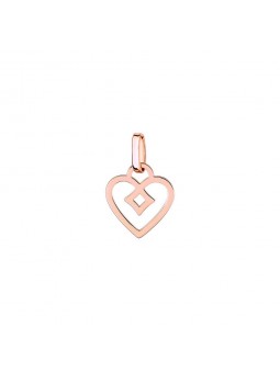 Pendentif coeur Lore pour Femme en or Rose L1A18R
