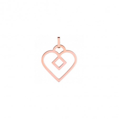 Pendentif coeur Lore pour Femme en or Rose L1A19R