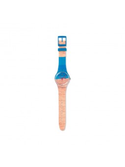 Montre Swatch blue pine mixte SUOK706