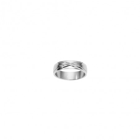 bague phebus créations pour homme en acier