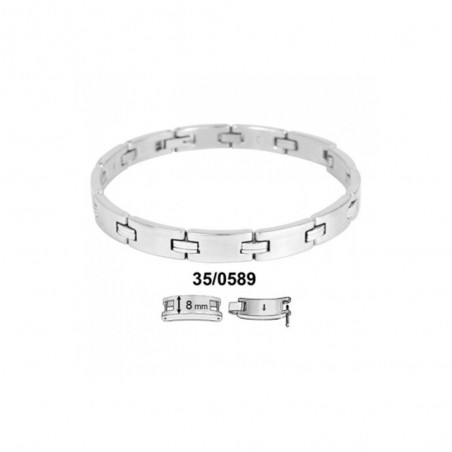 Bracelet Phebus créations pour homme en acier - 35-0589 sur PLANETE BIJOUTERIE