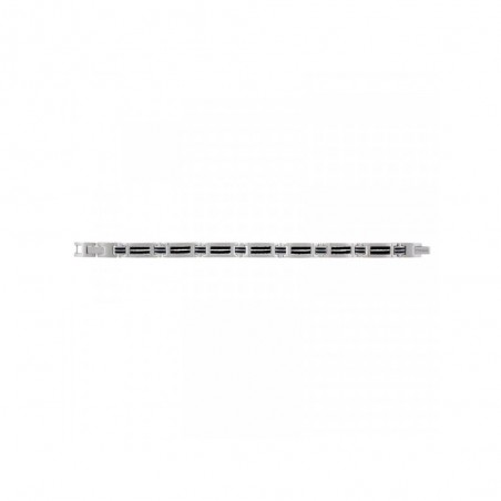 Bracelet Phebus créations pour Homme en acier et câble noir-31-0079