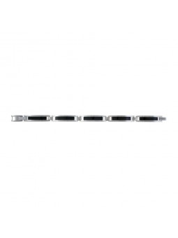 Bracelet Phebus créations pour Homme en acier et carbone 35-0609