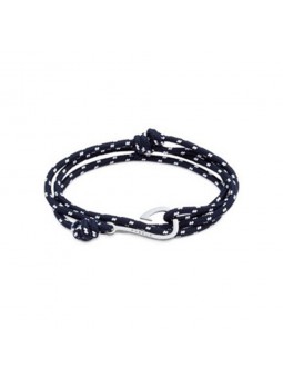Bracelet hameçon Phebus créations pour Homme cordon bleu 35-0852