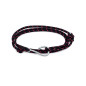 Bracelet hameçon Phebus créations pour Homme cordon rouge et noir 35-0853 Bracelet hameçon Phebus créations pour Homme cordon rouge et noir 35-0853