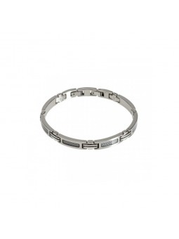 Bracelet Phebus créations pour Homme en acier et carbone 35-0611-B
