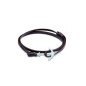Bracelet ancre Phebus créations pour Homme en acier et cuir marron 35-0850 Bracelet ancre Phebus créations pour Homme en acier et cuir marron 35-0850