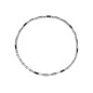 Collier Phebus créations pour Homme en acier et carbone 75-0083