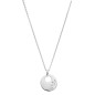 Collier argent 925 diamant 0,005 CT HP1