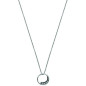 Collier trilogy diamants 0,02 ct argent 925