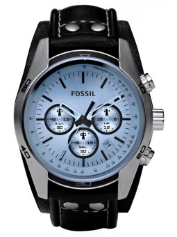 Montre Homme Fossil CH2564 - Collection  COACHMAN style Tendance avec cuir et acier - Mouvement Quartz - Chronographe