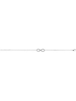 Bracelet Infini Oxydes Argent 925
