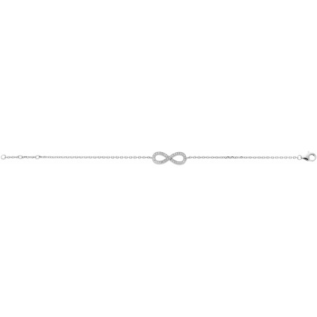 Bracelet Infini Oxydes Argent 925