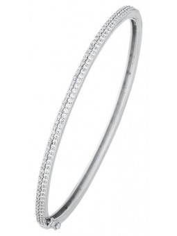 Jonc OUVRANT argent OxydeS