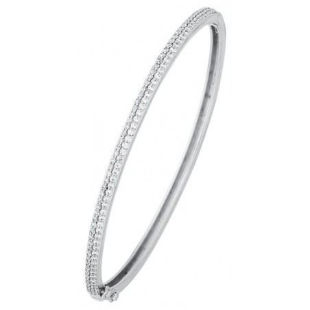 Jonc OUVRANT argent OxydeS